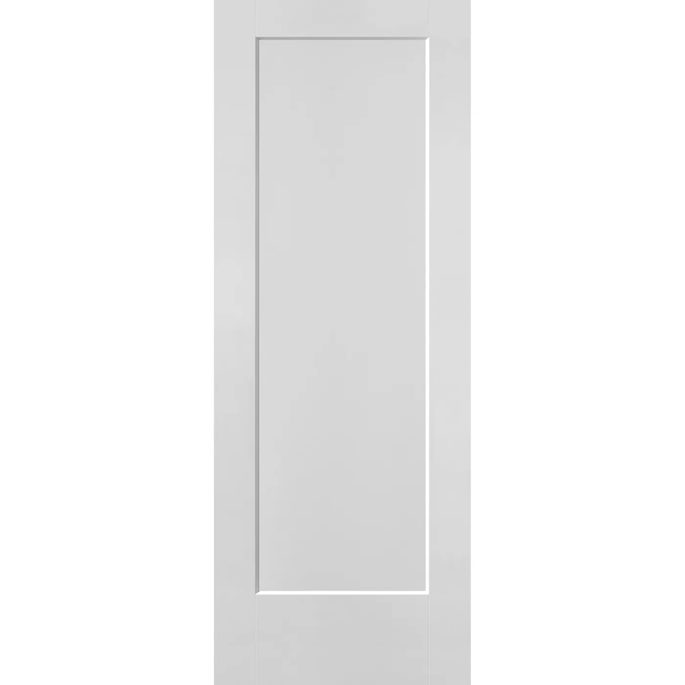 Lincoln Park Slab Masonite Interior Door Stile & Rail Door Profile Side View